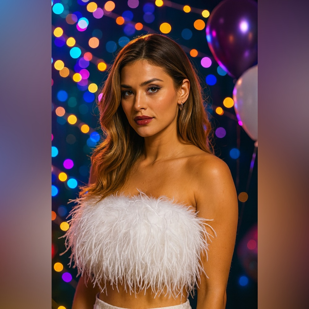 Ostrich tube top